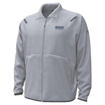 Under Armour F25 - Men's Unstoppable Fleece Track Jacket Mod Gray Novelty - Andrews above University
